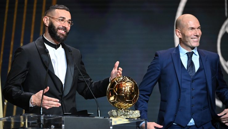 Altın Top (Ballon d’Or) ödülünü Karim Benzema kazandı