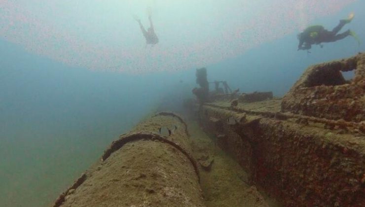 Çanakkale Savaşları’ndaki o gemilere dalış yapıldı