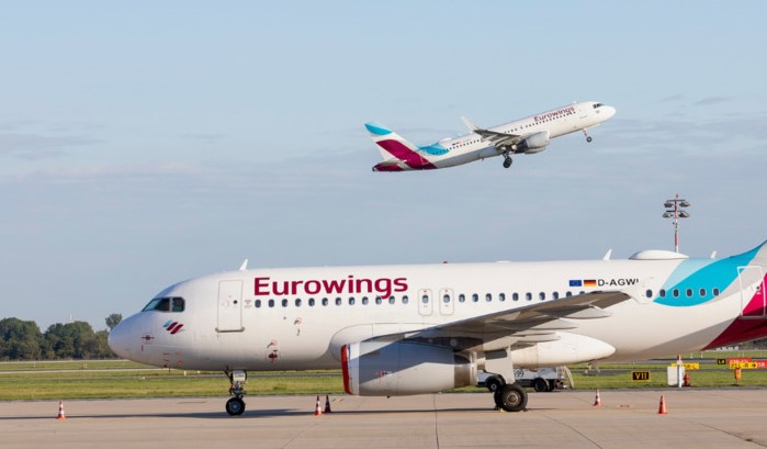 Eurowings pilotları 17 Ekim’de 3 günlük greve gidecek