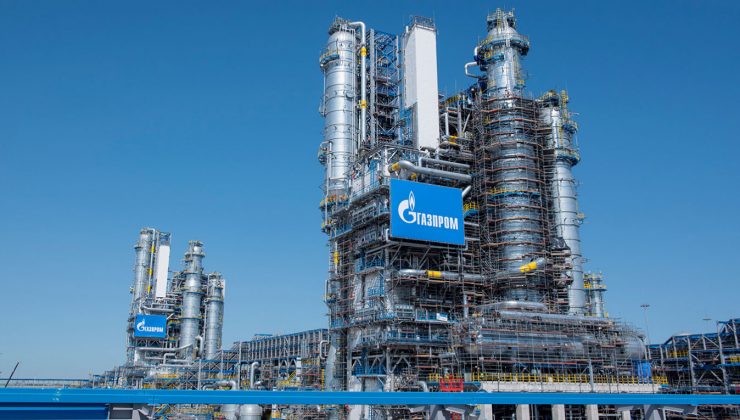 Gazprom’un doğal gaz ihracatı yüzde 40’tan fazla düştü