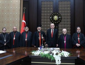 Erdoğan, Dünya Süryani Katolik Patriği’ni kabul etti