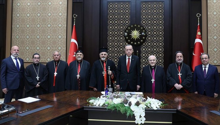 Erdoğan, Dünya Süryani Katolik Patriği’ni kabul etti