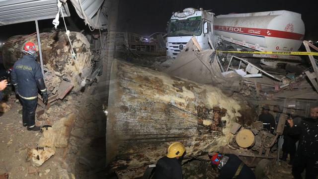 Bağdat’ta gaz tankeri patladı: 9 ölü