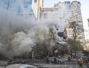 Kiev’e insansız hava araçlarıyla saldırılar düzenlendi