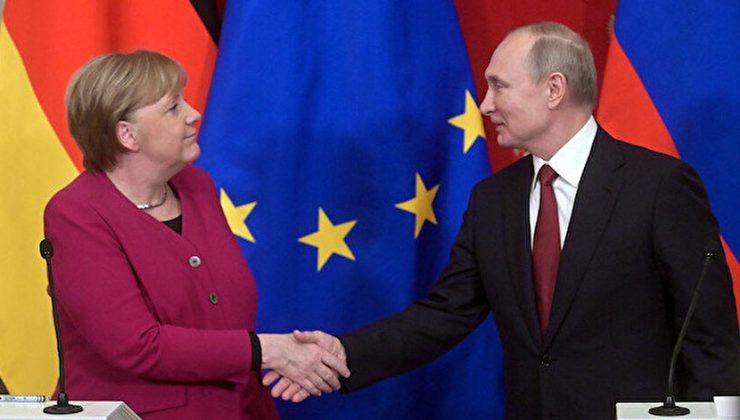 Merkel: Kalıcı barış ancak Rusya ile mümkün