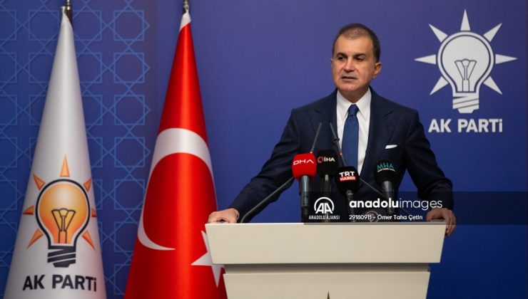 Ömer Çelik’Ten CHP Milletvekili Namık Tan’a tepki
