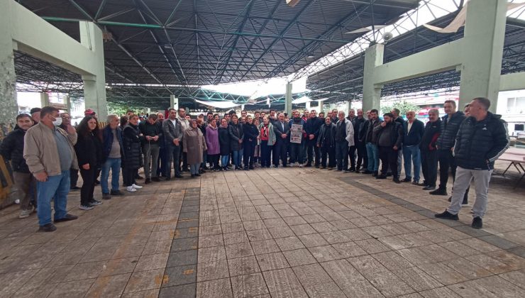 Ankara Büyükşehir Belediyesi’nden Sıhhiye Halk Pazarı’na sabah baskını!