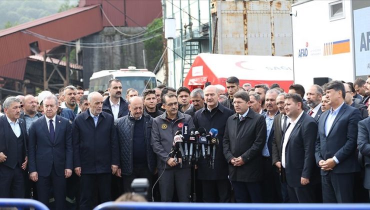 Bakan Soylu: Patlamada 40 işçi hayatını kaybetti