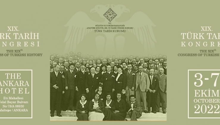 19. Türk Tarih Kongresi başladı