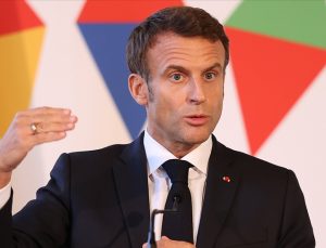 Macron, Ukrayna için özel fon oluşturulacağını duyurdu