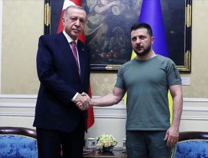 Cumhurbaşkanı Erdoğan, Ukrayna Devlet Başkanı Zelenskiy ile görüştü