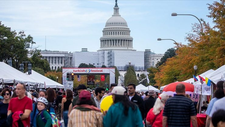 Washington’da Geleneksel Türk Festivali’ne yoğun ilgi