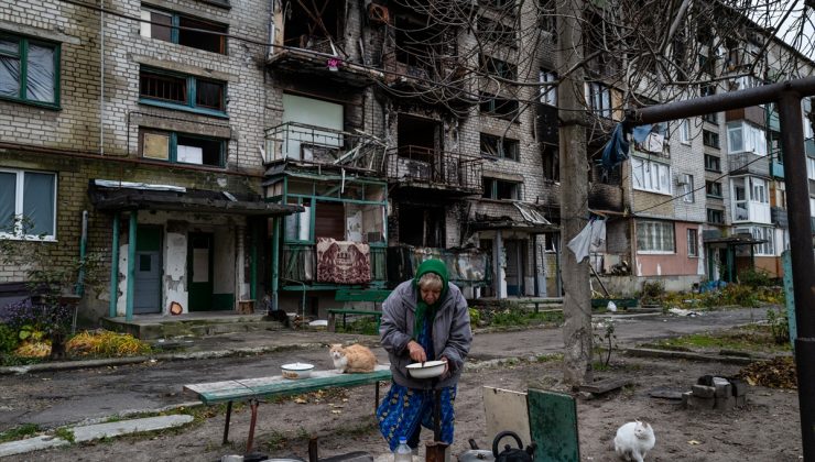 Ukrayna’nın İzyum kenti savaşın izlerini taşıyor