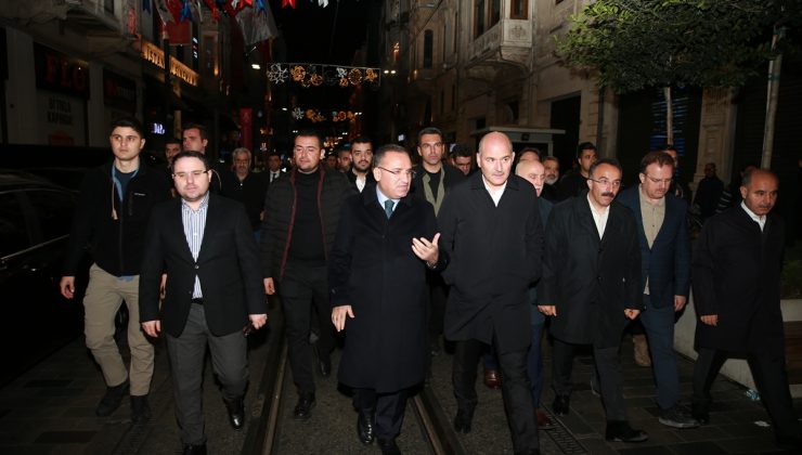 Adalet Bakanı Bozdağ, Taksim’deki saldırının detaylarını anlattı!