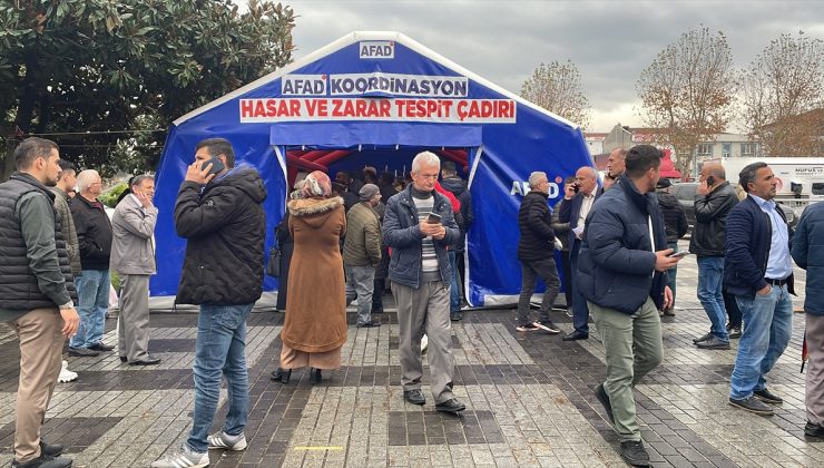 Düzce genelinde acil yıkılacak ve ağır hasarlı 71 bina var