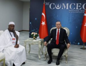 Erdogan, İİT Genel Sekreteri Taha’yı kabul etti