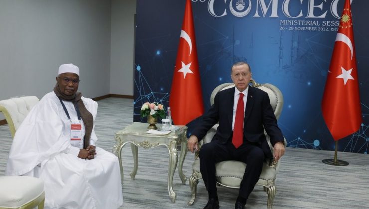 Erdogan, İİT Genel Sekreteri Taha’yı kabul etti