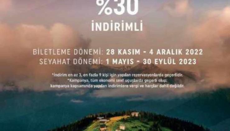 THY’den gurbetçilere “Aile İndirimi”