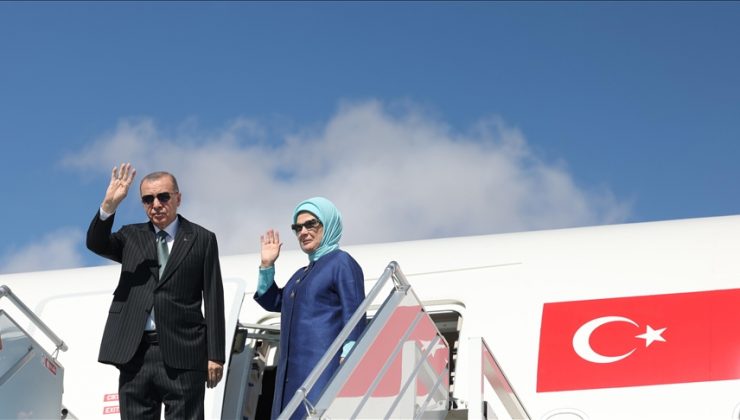 Cumhurbaşkanı Erdoğan, Özbekistan’a gitti