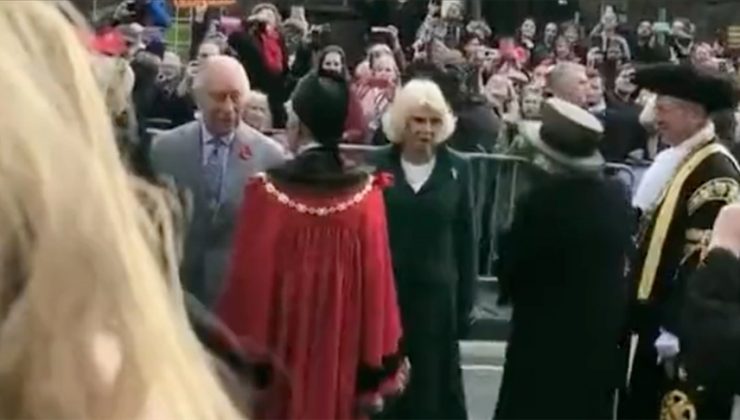 Kral Charles ve eşi Camilla’ya yumurta fırlatan kişi gözaltına alındı