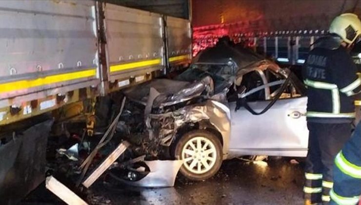 Mersin’de zincirleme trafik kazası: Bir ölü, 7 yaralı