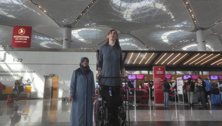 THY, dünyanın en uzun kadınının ilk uçuşu için altı koltuğu kaldırdı