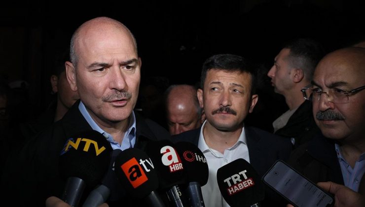 Bakan Soylu: İzmir’de yaklaşık 20 binada hasar var, yaralanan 3 kişinin tedavisi sürüyor