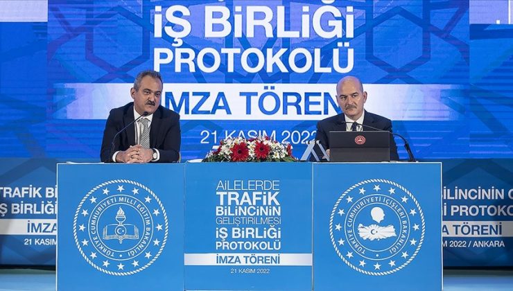 İçişleri Bakanlığı ile MEB arasında işbirliği protokolü