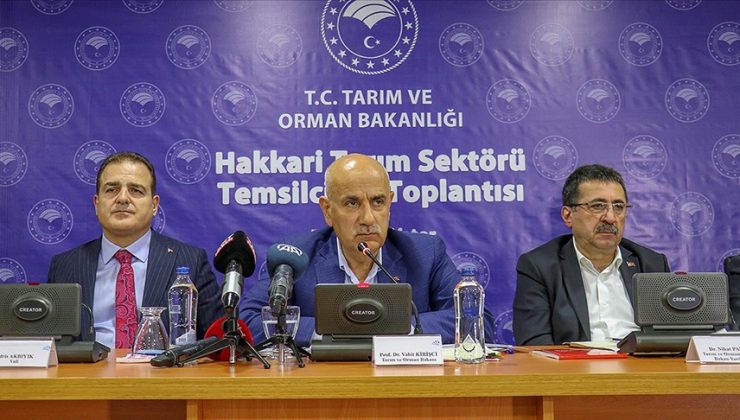 Bakan Kirişci: Tarımı desteklemeye devam edeceğiz