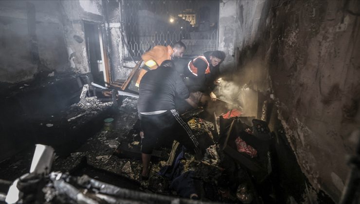 Gazze’de 20’den fazla kişinin yaşamını yitirdiği yangının ‘kaza sonucu’ çıktığı açıklandı