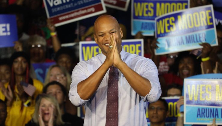 Wes Moore, Maryland’in ilk siyahi valisi olarak tarihe geçti