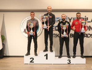Türkiye 3 Bant Bilardo şampiyonu Semih Saygıner oldu