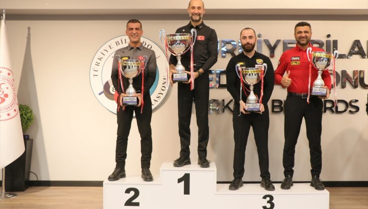 Türkiye 3 Bant Bilardo şampiyonu Semih Saygıner oldu