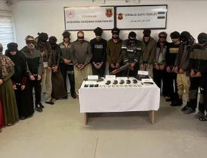 Suriye’de DEAŞ ve PKK’lı 18 terörist yakalandı