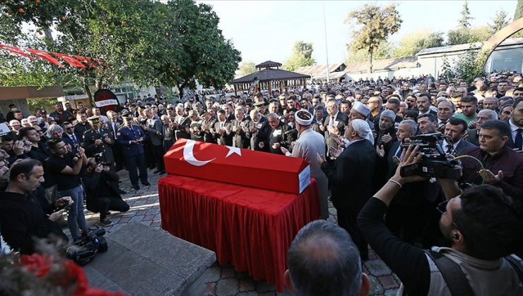 Şehit Binbaşı Duman, Adana’da son yolculuğuna uğurlandı