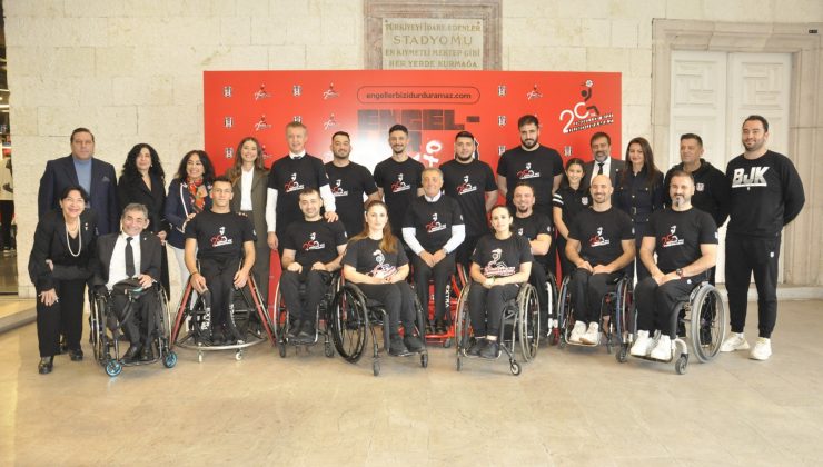 Beşiktaş’ın “Engeller Bizi Durduramaz” projesini tanıtımı yapıldı