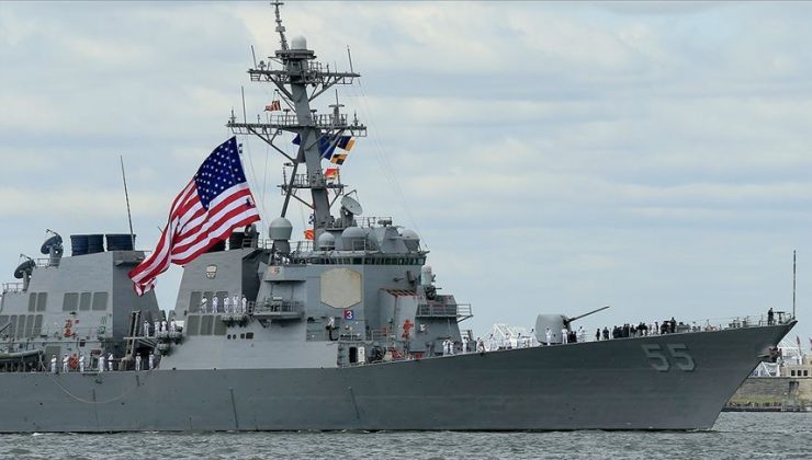 ABD donanmasına ait savaş gemileri Tayvan Boğazı’ndan geçti