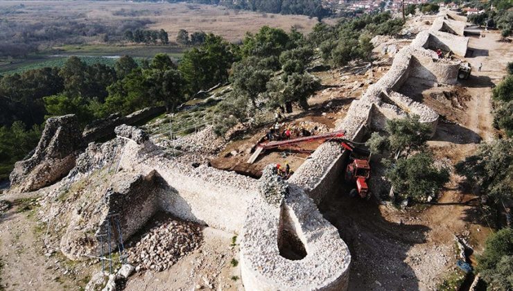 Muğla’da 2 bin 700 yıllık kalıntılara ulaşıldı