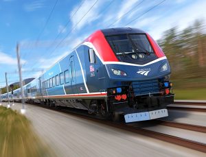 ABD’de Amtrak, yeni yolcu trenlerini tanıttı