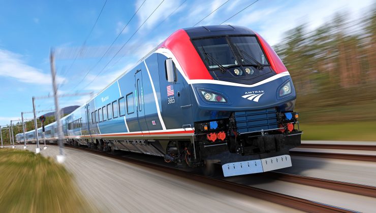 ABD’de Amtrak, yeni yolcu trenlerini tanıttı