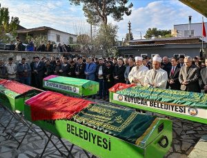 Aydın’daki patlamada ölen 5 kişi defnedildi