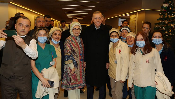 Cumhurbaşkanı Erdoğan, İstanbul’da hasta ziyareti gerçekleştirdi