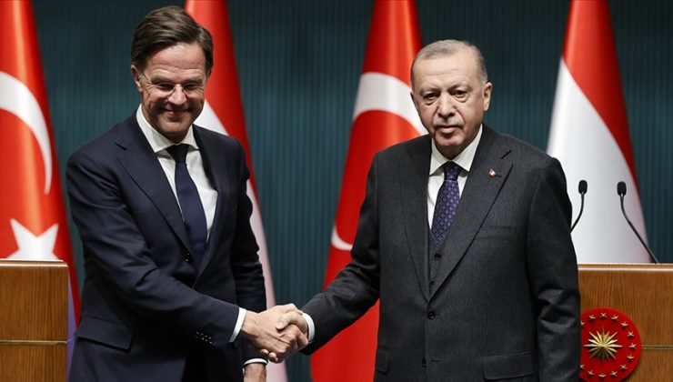 Erdoğan, Hollanda Başbakanı Rutte ile görüştü
