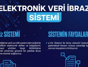 Vergi bildiriminde “e-Viz” dönemi başladı