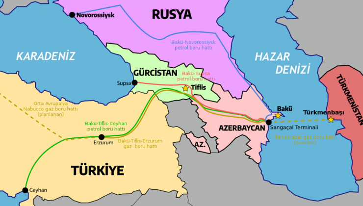 Türkiye-Azerbaycan-Türkmenistan üçlü enerji birliği