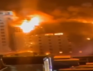 Otelde korkunç yangın: En az 10 ölü, 30 yaralı