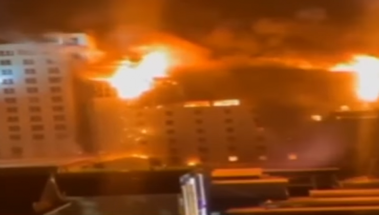 Otelde korkunç yangın: En az 10 ölü, 30 yaralı
