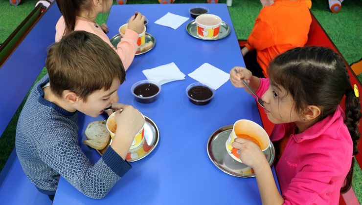 Okul öncesi eğitimdeki çocuklara ücretsiz yemek
