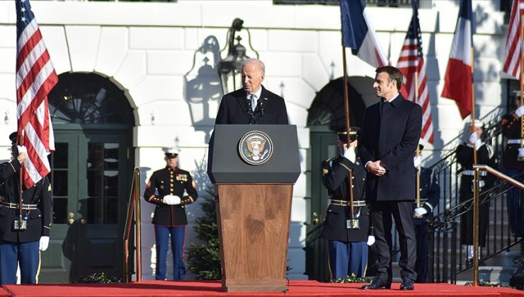 Biden ve Macron’dan Ukrayna dahil birçok konuda işbirliği mesajı