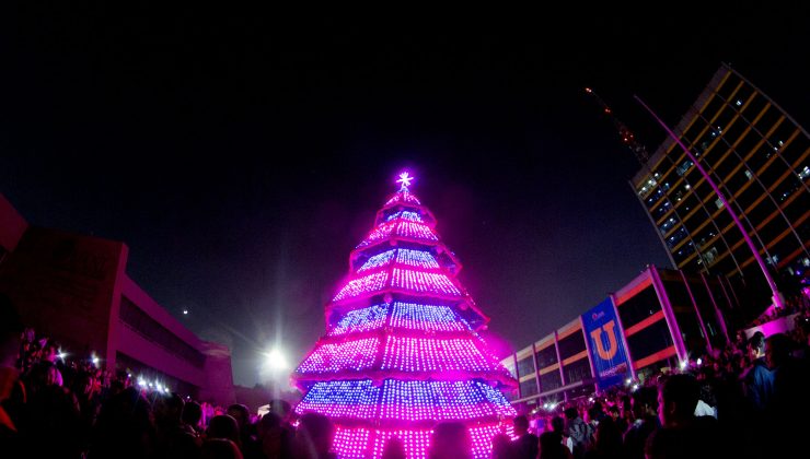 Lübnanlı aktivistlerden çok farklı “Noel ağacı”